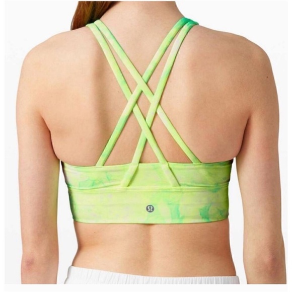 Lululemon Energy Bra High Neck Long Line, Size 4 - Picture 2 of 5